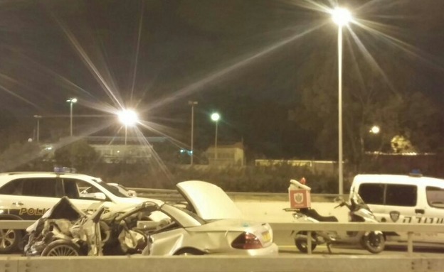 שני הנהגים נהרגו. ארכיון (צילום: חטיבת דוברות משטרת ישראל, מחוז ת
