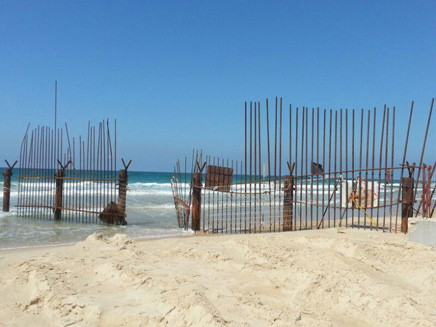 מחזירים את החוף לתושבים (צילום: חדשות 2)