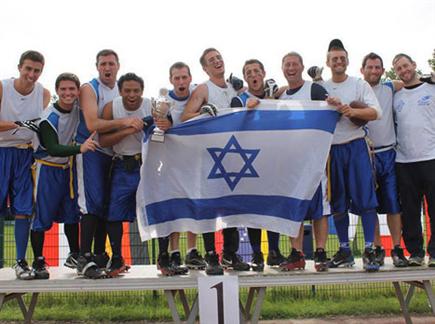 הופעה מכובדת. נבחרת ישראל (צילום: ספורט 5)