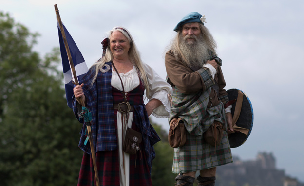 סקוטלנד - ממחר מדינה עצמאית? (צילום: AP)