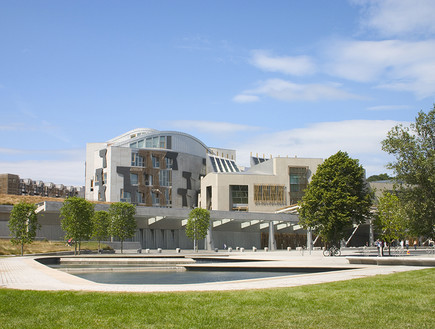 סקוטלנד, הפרלמנט (צילום: הדקה ה-90)