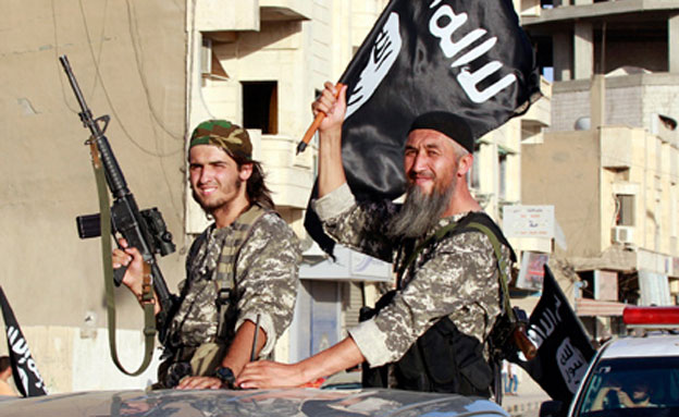 פעילי דאע"ש, ארכיון (צילום: חדשות 2)