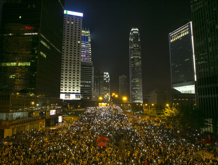 מהומות בהונג קונג (צילום: Paula Bronstein, GettyImages IL)