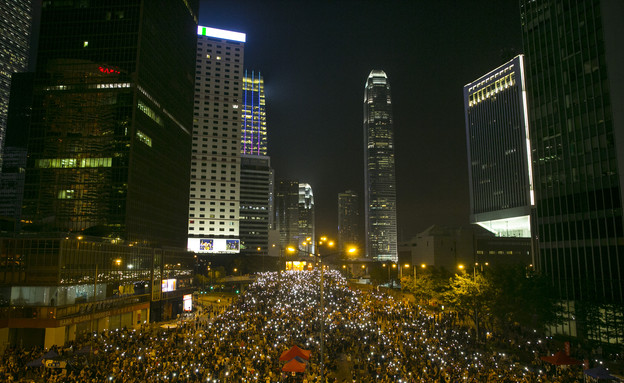 מהומות בהונג קונג (צילום: Paula Bronstein, GettyImages IL)