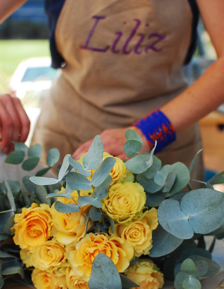 באסטות, Liliz, בוטיק פרחים נייד (צילום: לילך זרצקי )