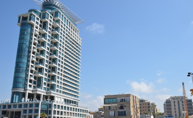 הבניין האחרון על חוף ת''א (צילום: גור וולנר)