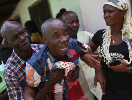 אבולה בליבריה (צילום: Gettyimages IL)