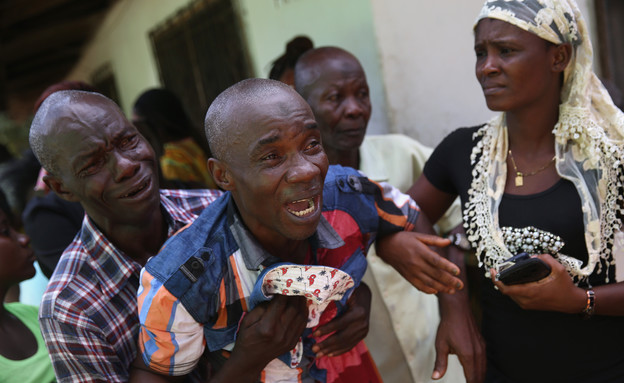 אבולה בליבריה (צילום: Gettyimages IL)
