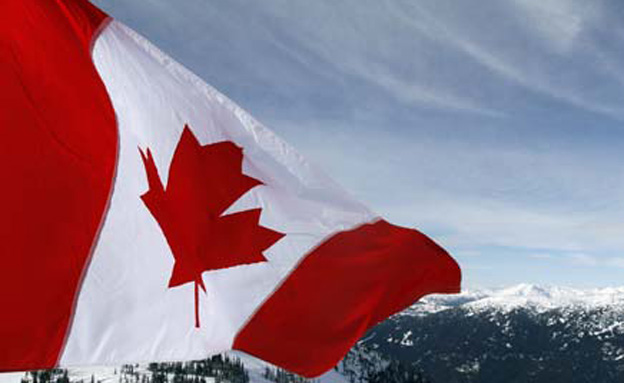 דגל קנדה (צילום: חדשות 2)