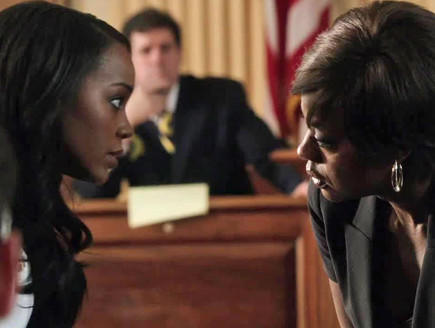 שחורים בטלוויזיה האמריקאית - ויולה דיויס באיך להתחמק מרצח  (צילום: צילום מסך)