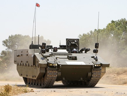 טנק ה-ScoutSV של הצבא הבריטי (צילום: General Dynamics)
