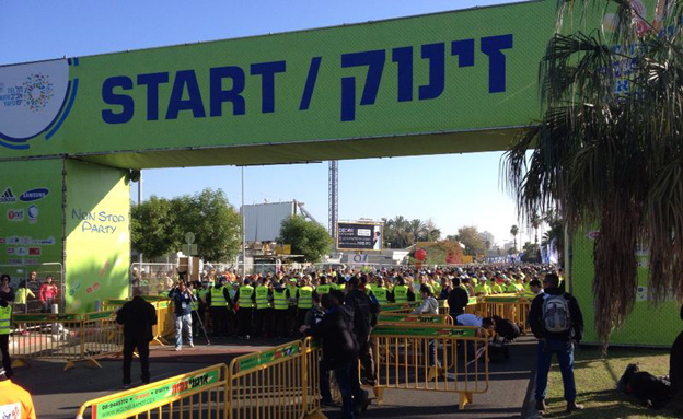 מרוץ תל אביב בשנה שעברה (צילום: ראאד איברהים חדשות 2)