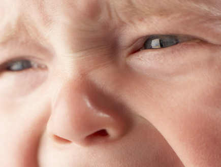תינוק בוכה (צילום: BananaStock, Thinkstock)