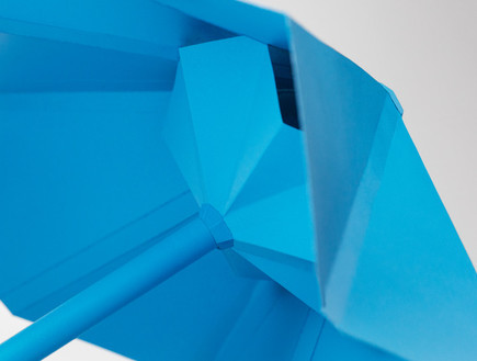 מטריית אוריגמי (צילום: kickstarter)