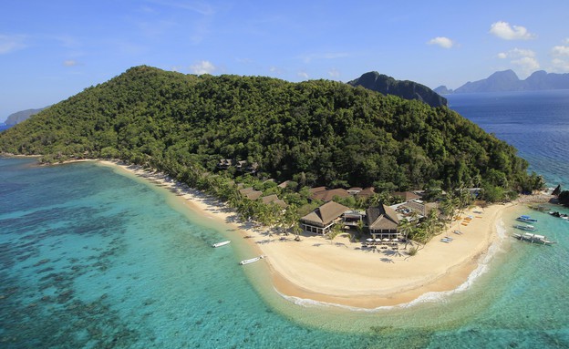 01._Pangulasian_Island_-_Aerial_View (צילום: באדיבות EL NIDO RESORTS​)