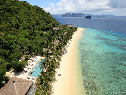 02._Pangulasian_Island_-_Resort_Aerial_View (צילום: באדיבות EL NIDO RESORTS​)