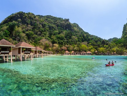 07._Apulit_Island_-_View_from_the_Water_Cottage_Ve (צילום: באדיבות EL NIDO RESORTS​)