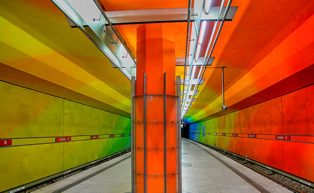 תחנות מטרו, מינכן, flickr.com Yushimoto (1) (צילום: lickr.com Yushimoto)