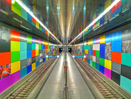 תחנות מטרו, מינכן, flickr.com Yushimoto (3) (צילום: lickr.com Yushimoto)