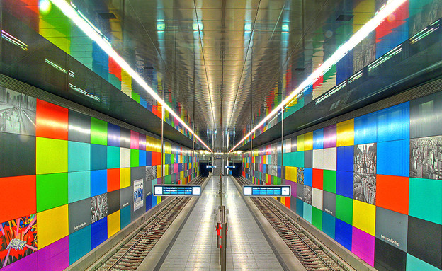 תחנות מטרו, מינכן, flickr.com Yushimoto (3) (צילום: lickr.com Yushimoto)
