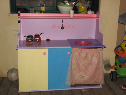 רהיטים שהורים מכינים, מטבח, הדס לוז (1) (צילום: הדס לוז )
