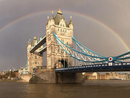 גשר מצודת לונדון (צילום: Gettyimages IL)