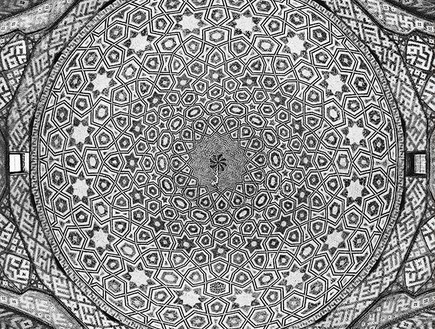 מסגדים באיראן, Jameh Mosque of Yazd (צילום: מתוך הפייסבוק של Mohammad Reza Domiri Ganji)