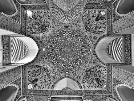 מסגדים באיראן, Jameh Mosque of Yazd (צילום: מתוך הפייסבוק של Mohammad Reza Domiri Ganji)