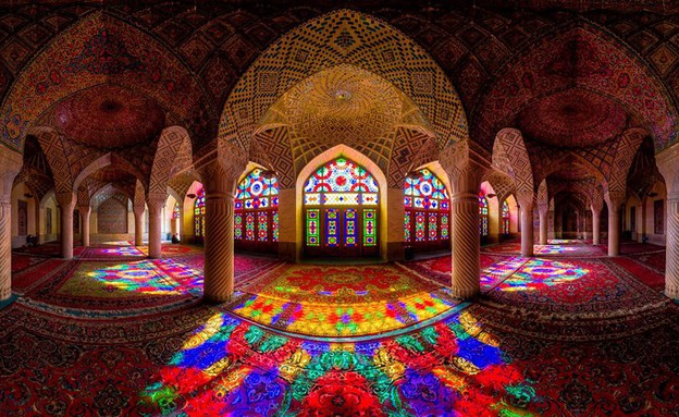מסגדים באיראן, Nasir al-Mulk (צילום: מתוך הפייסבוק של Mohammad Reza Domiri Ganji)