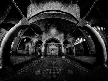 מסגדים באיראן, Seyyed Mosque , Isfahan (צילום: מתוך הפייסבוק של Mohammad Reza Domiri Ganji)