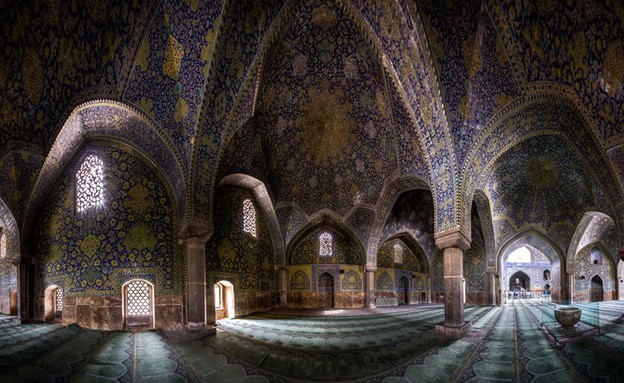 מסגדים באיראן, Shah(Emam ) mosque (צילום: מתוך הפייסבוק של Mohammad Reza Domiri Ganji)