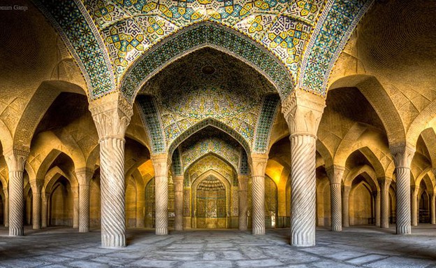 מסגדים באיראן, Vakil Mosque  (צילום: מתוך הפייסבוק של Mohammad Reza Domiri Ganji)