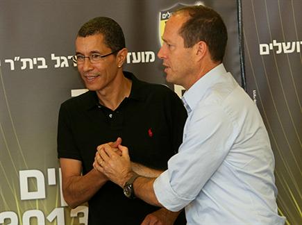 סולחה בין טביב לברקת (צילום: ספורט 5)