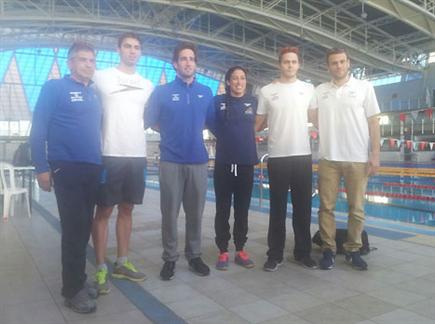 נבחרת השחייה, בקרוב בדוחא (צילום: ספורט 5)