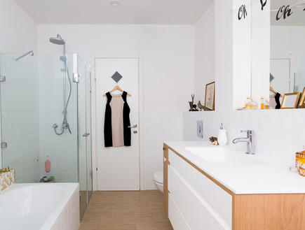 זה מה זה פאסה, חדר אמבטיה, עיצוב קרן בר (צילום: אביבית ויסמן)