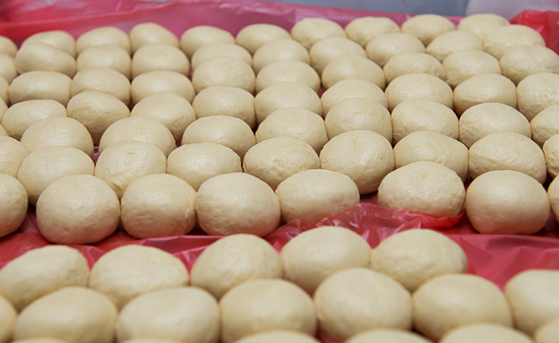רולדין סופגניות ייצור עיגולי בצק (צילום: נמרוד סונדרס,  יחסי ציבור )