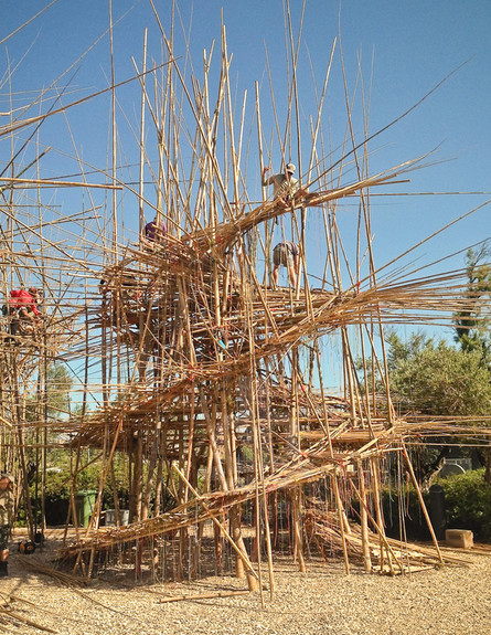 המיטב של 2014 ,המבקרים יכולים לטפס על המבנה, צילום (צילום: Doug and Mike Starn)