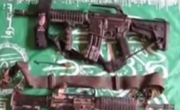 כלי הנשק שלטענת חמאס נלקחו מלוחמי צה"ל
