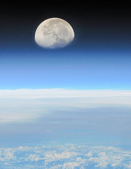 חלל 2014 - 18 (צילום:  סוכנות החלל הפדרלית של רוסיה, קוסמונאוט סרגיי רייזאן)