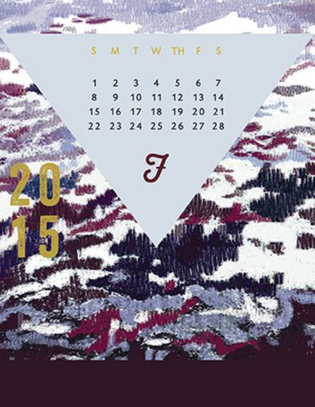 לוחות שנה, לוח שנה על מעמד (צילום: fermeapapier)