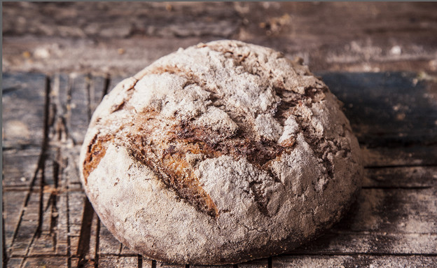 לחם שיפון מלא. מחכים לא עמט אבל זה משתלם (צילום: אפיק גבאי, לאפות, לבשל, לאהוב)