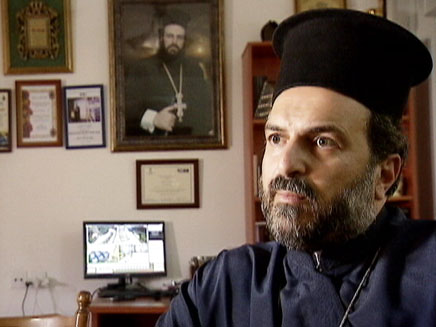 הכומר גבריאל נדאף (צילום: חדשות 2)
