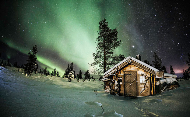 Polar Night, Finland  (צילום: 500px.com)