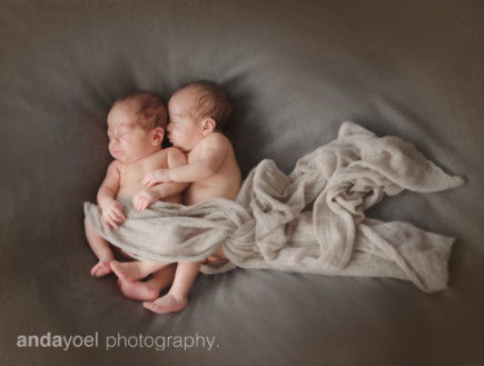 צילום תאומים מתן ותמר - אנדה יואל (צילום: אנדה יואל)