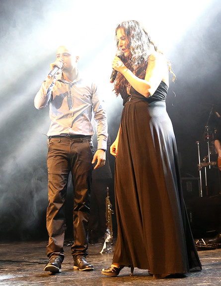 שיר לוי, מירי מסיקה, בהופעה (צילום: ליאור פינקסון)