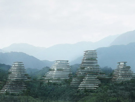 בניינים של 2015, כפר הררי בסין (צילום: MAD)