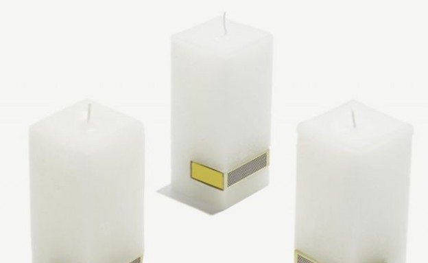 נרות מעוצבים, עם קופסת גפרורים (צילום:  boardpanda.com)