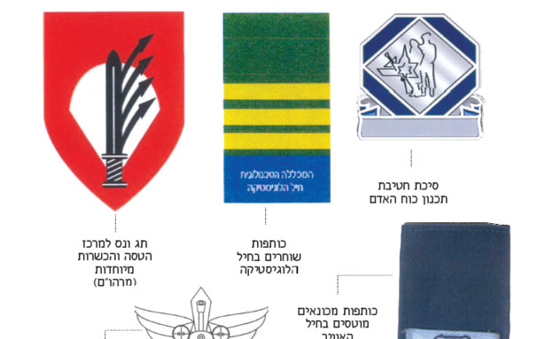 הסמלים החדשים של צה"ל (צילום: עיתון "במחנה")