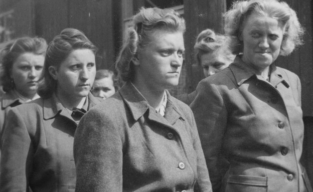 נשות SS (צילום: יחידת הצילום של צבא בריטניה, ויקיפדיה)