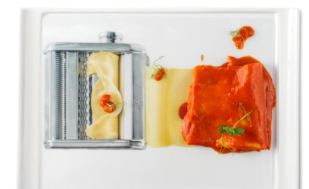 רביולי גבינת עזים, מסעדת שגב (צילום: אנטולי מיכאלו,  יחסי ציבור )